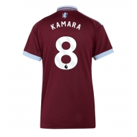 Camiseta Aston Villa Boubacar Kamara #8 Primera Equipación Replica 2026-27 para mujer mangas cortas